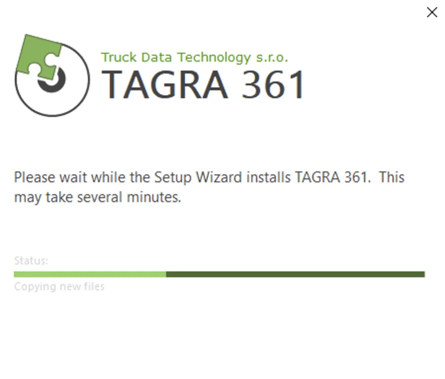 TAGRA installation step 10