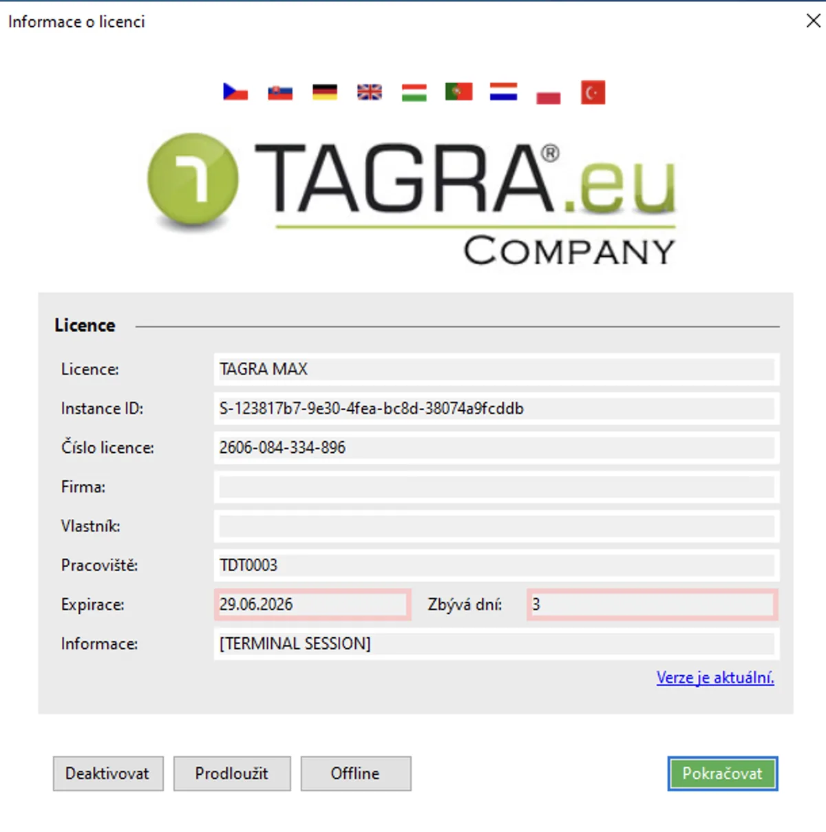TAGRA installation step 20